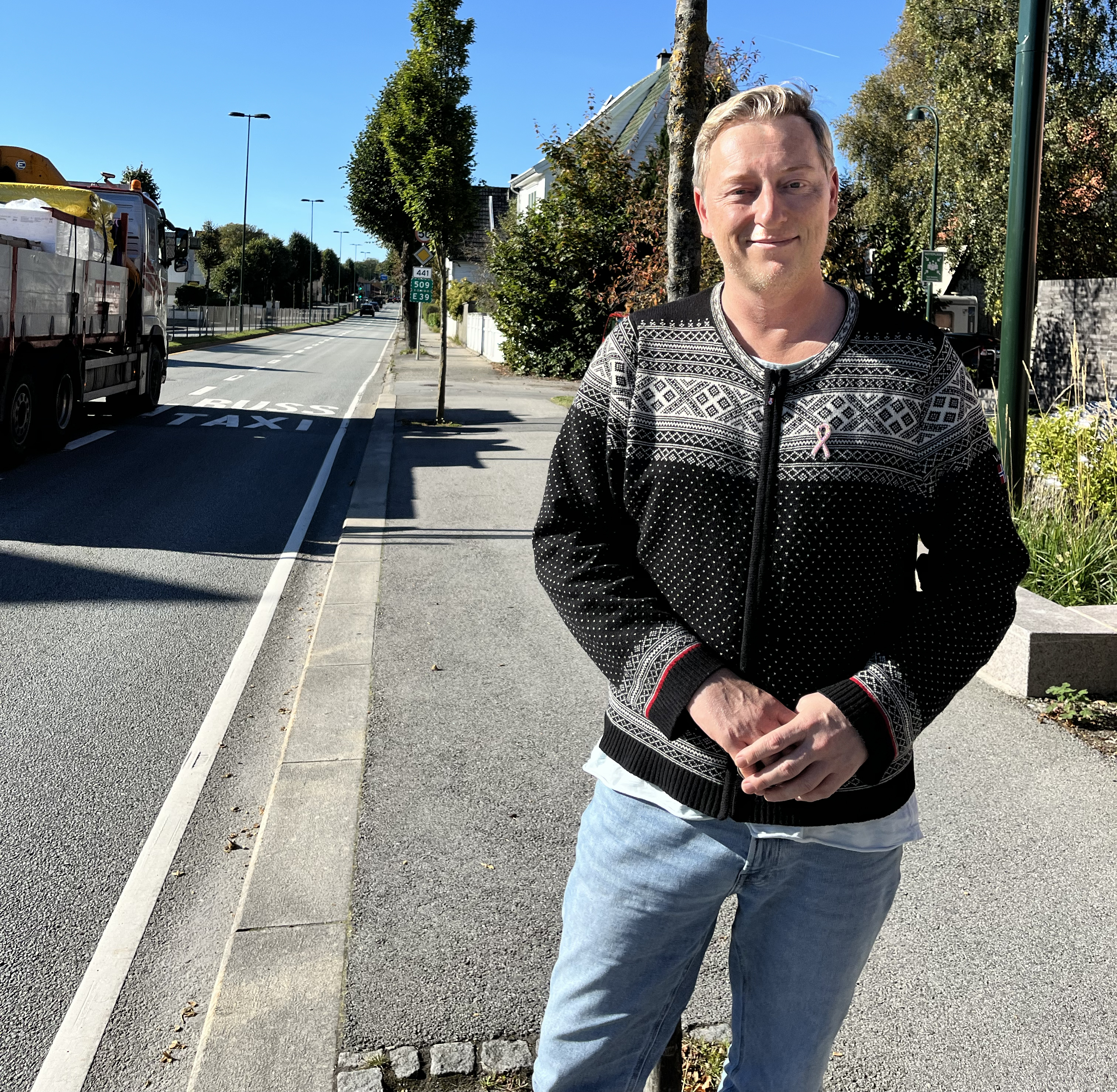 ET PRESTISJEPROSJEKT:: Jan Rune Holdhus mener det for enkelte politikere har gått prestisje i bussveiprosjektet.